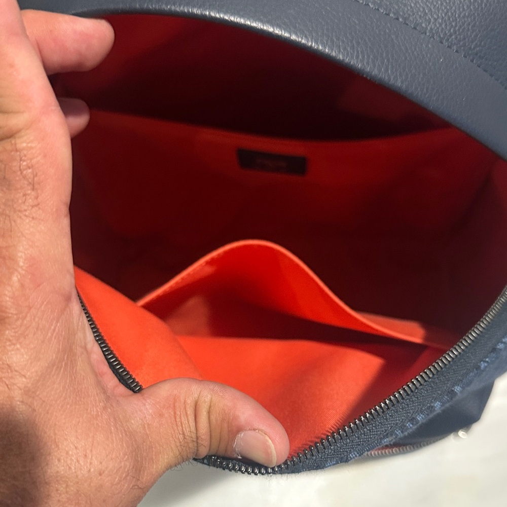 Dior Monogram Navy Backpack - Picture 7 of 8